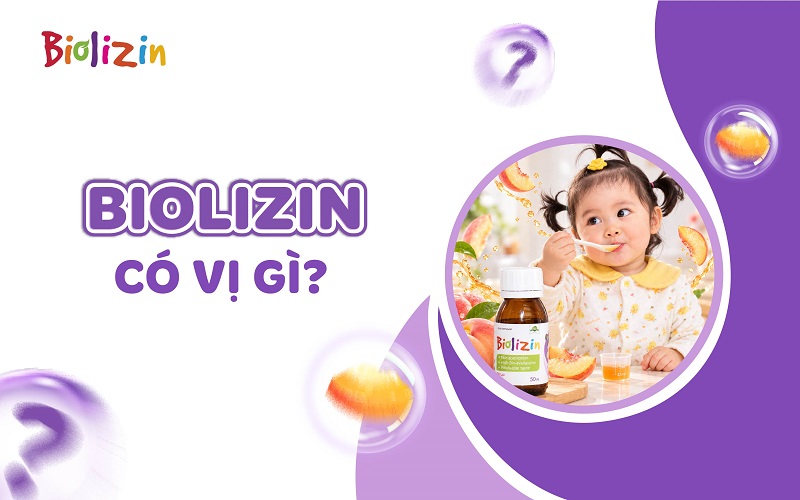 Biolizin có vị gì? Khám phá hương đào thơm mát của Biolizin