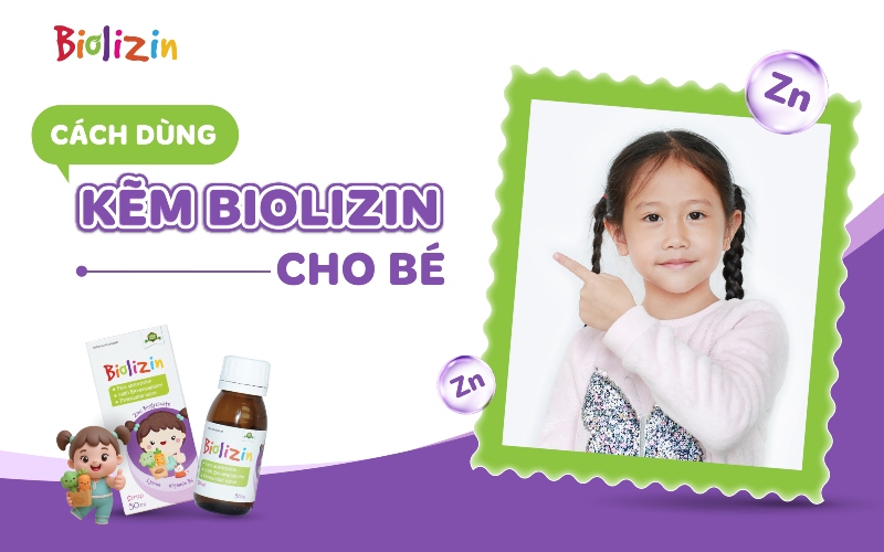 cách dùng kẽm biolizin cho bé thumb