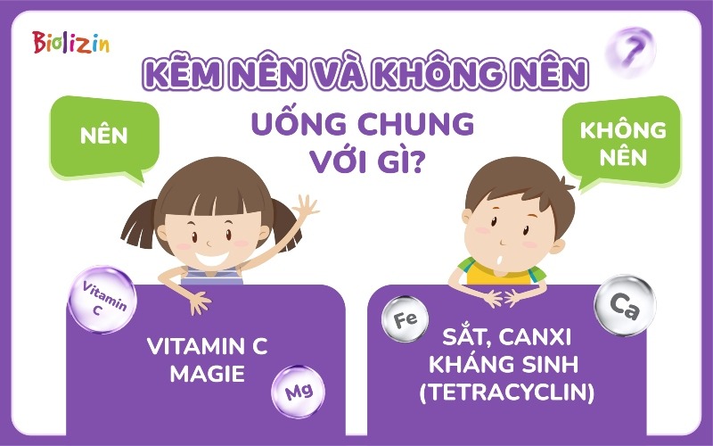 trẻ uống kẽm có nóng không 1