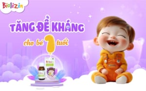 Tăng đề kháng cho bé 1 tuổi 1