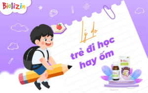 Lý do trẻ đi học hay ốm 1