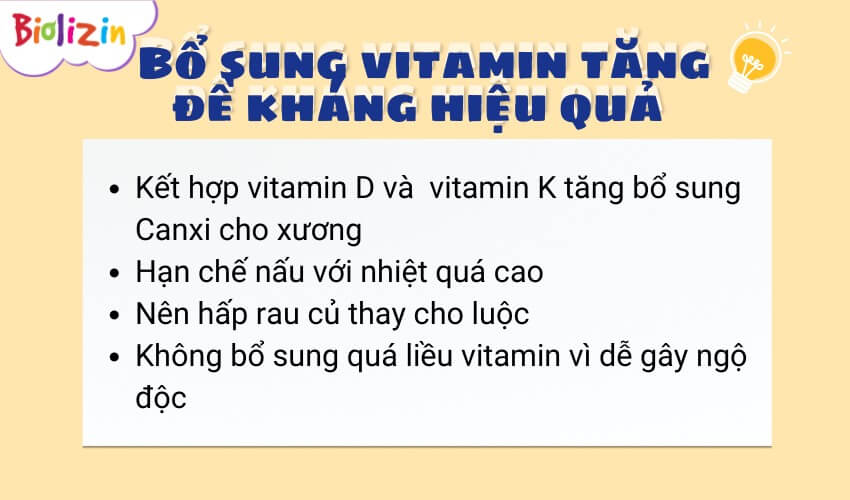 Các loại vitamin tăng sức đề kháng cho trẻ mẹ nên biết 3