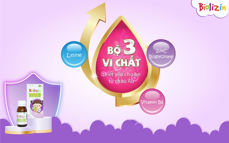 Lựa chọn Siro cho trẻ biếng ăn chứa tổng hợp các vitamin, vi chất