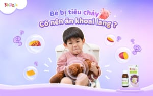 Bé bị tiêu chảy có nên ăn khoai lang-thumb