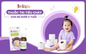 Thuốc trị tiêu chảy cho bé dưới 2 tuổi