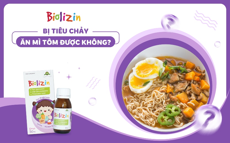Bé bị tiêu chảy ăn mì tôm được không thumb