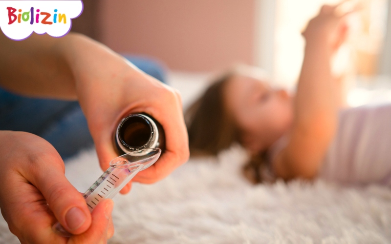 bé uống augmentin bị đi ngoài 2