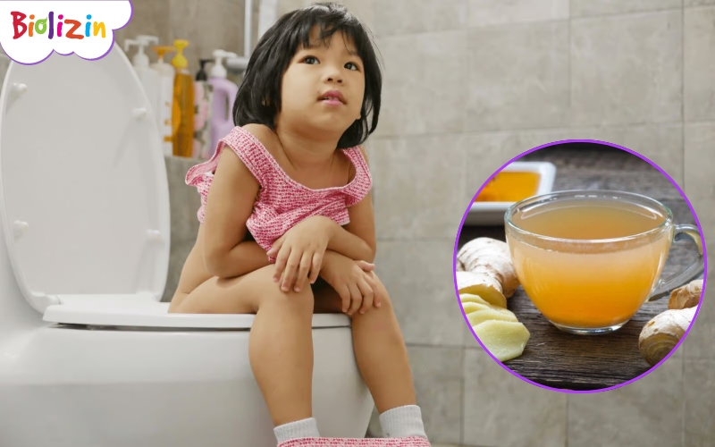 Trẻ bị tiêu chảy uống nước gừng được không 2