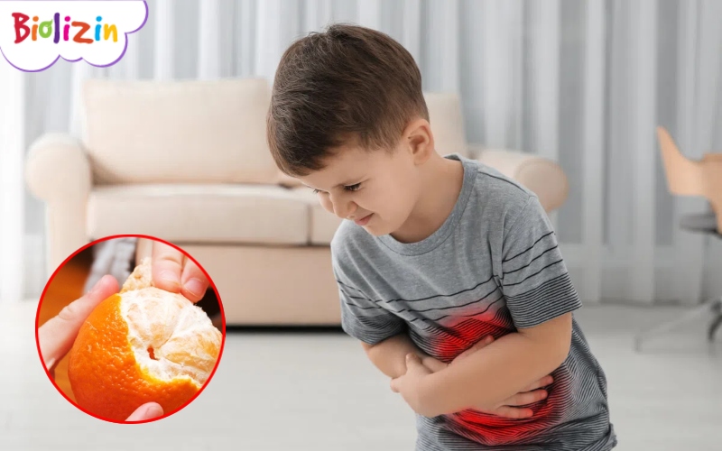 trẻ tiêu chảy ăn quýt được không