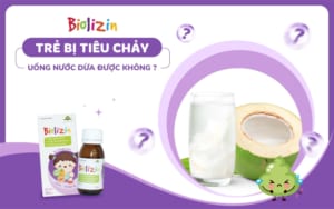 bị tiêu chảy uống nước dừa được không