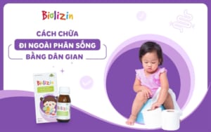 cách chữa đi ngoài phân sống bằng dân gian