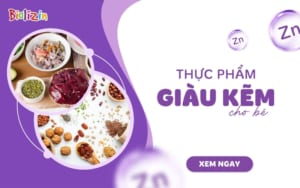 thực phẩm giàu kẽm cho bé thumb