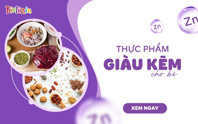 thực phẩm giàu kẽm cho bé thumb