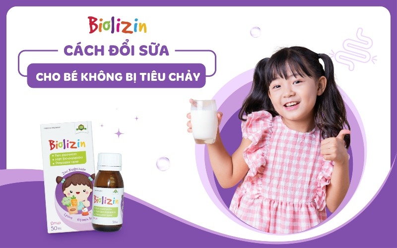 cách đổi sữa cho bé không bị tiêu chảy thumb