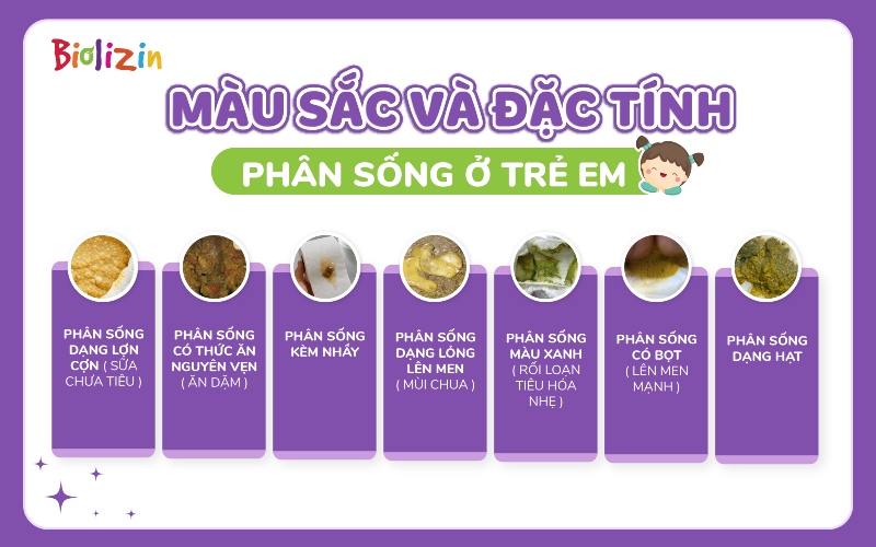 Hình ảnh phân sống ở trẻ em 1