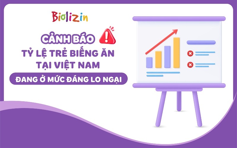 tỷ lệ trẻ biếng ăn ở Việt Nam thumb