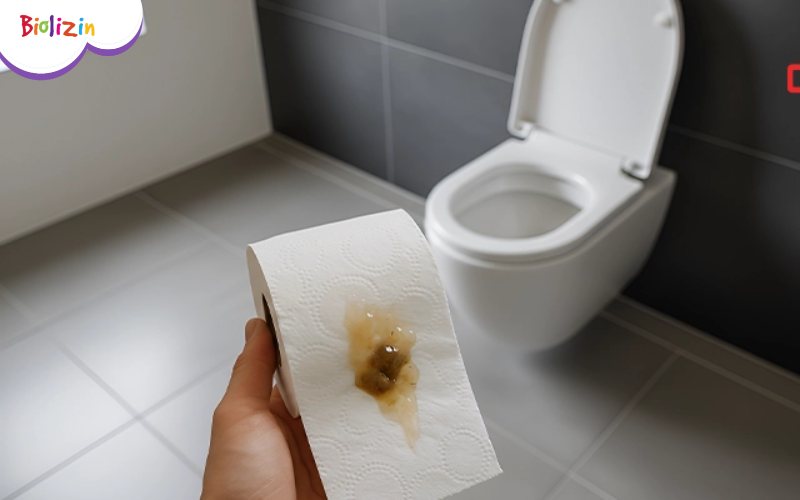 Hình ảnh đi ngoài phân sống ở trẻ 3